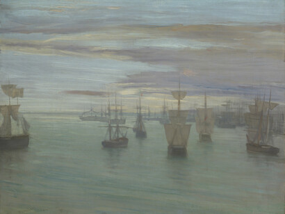James Abbott McNeill Whistler, Crepuscule in Flesh Colour and Green: Valparaiso, 1866, Photo: Tate
