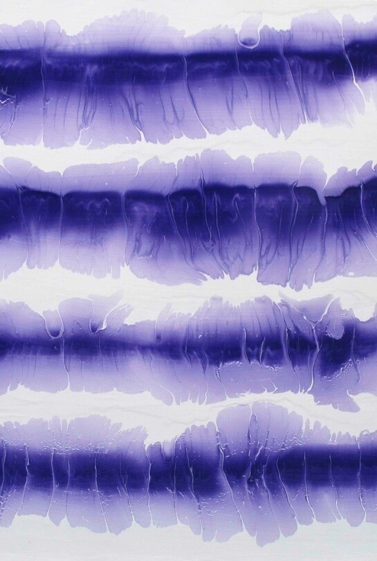 François Fries, Paysages glissants, 2014, acrylique sur toile, 93 x 114 cm