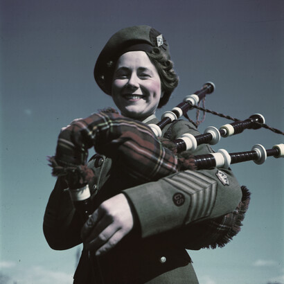 Canadian Women Army Corps’ Pipe Band