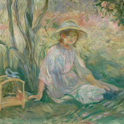 "Sotto l’arancio", Berthe Morisot, 1889
Kansas City, The Nelson-Atkins Museum of Art, USA. © Image courtesy Nelson-Atkins Media Services
