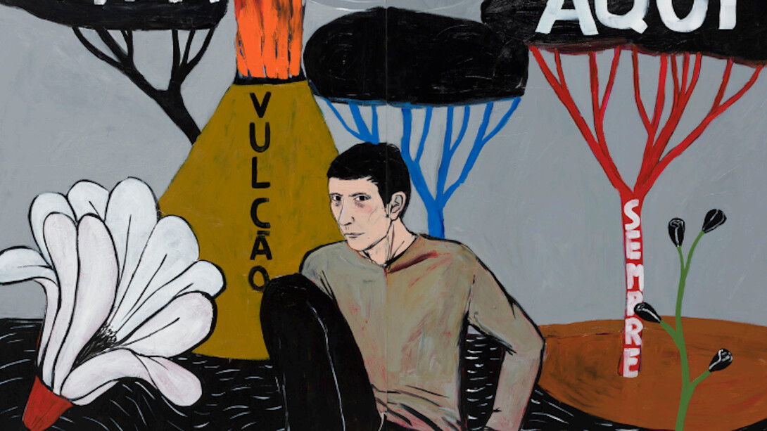 Sem título [Untitled], 2016, acrílica sobre madeira [acrylic on wood], Ed.: única [unique], 150 x 220 cm. Courtesy of Casa Triangulo 