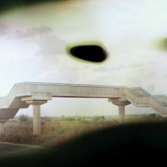 Sharon Ya'ari, Bridge with Flowers, Route 42, 2013, 60 x 74 inches, Edition of 5