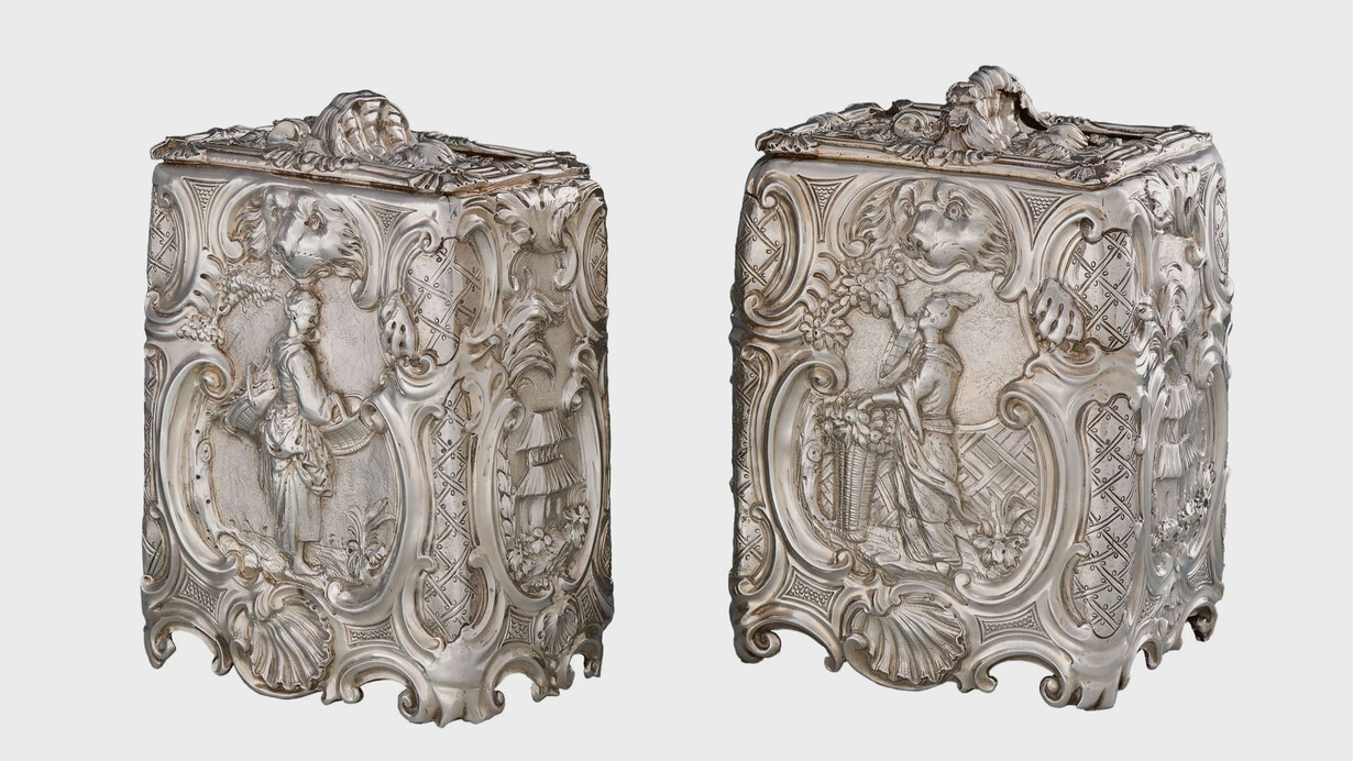 Sugar caskets. Courtesy of Moscow Kremlin Museum
