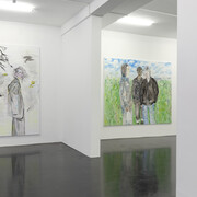 Hans-Jörg Mayer, Post society, ausstellungsansicht. Mit freundlicher genehmigung der Galerie Nagel Draxler