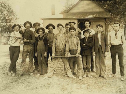 The Great Famine - Baseball glass workers