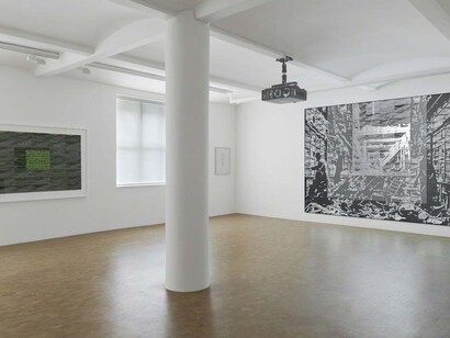 Face-to-Face. Courtesy of Pippy Houldsworth Gallery