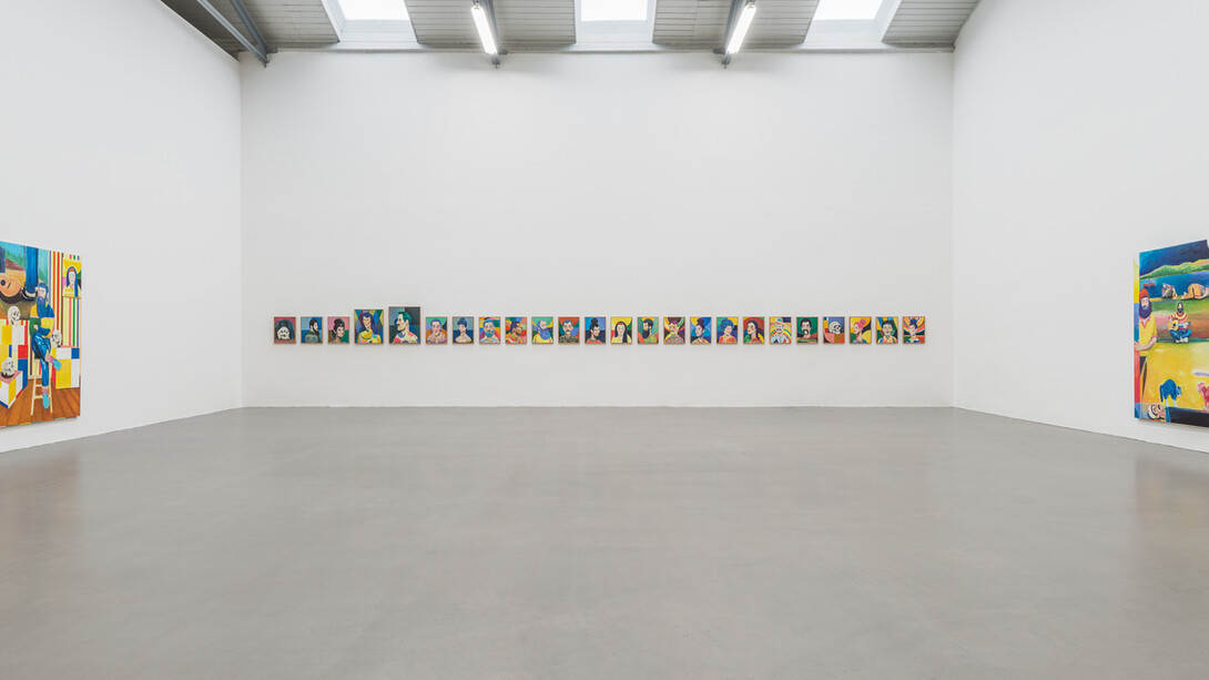 Ryan Mosley, Exhibition view. Courtesy Galerie Eigen+Art Leipzig/Berlin, Photo: Uwe Walter, Berlin
