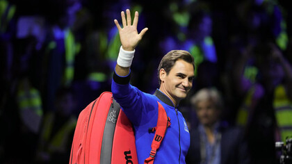 Roger Federer, extenista suizo, considerado uno de los mejores de la historia