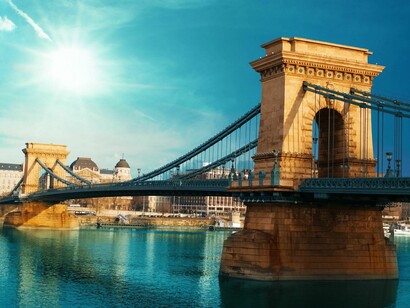 Budapest. Puente de las Cadenas