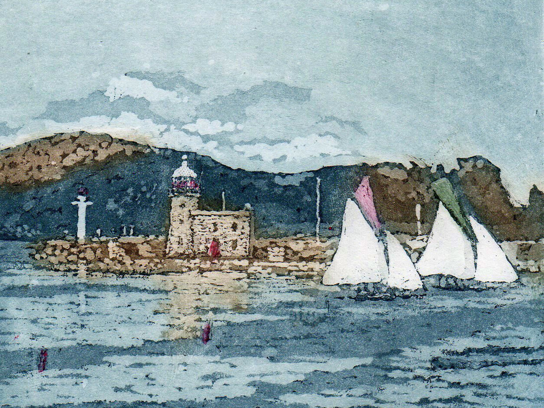Howth Lighthouse by Susan Early 