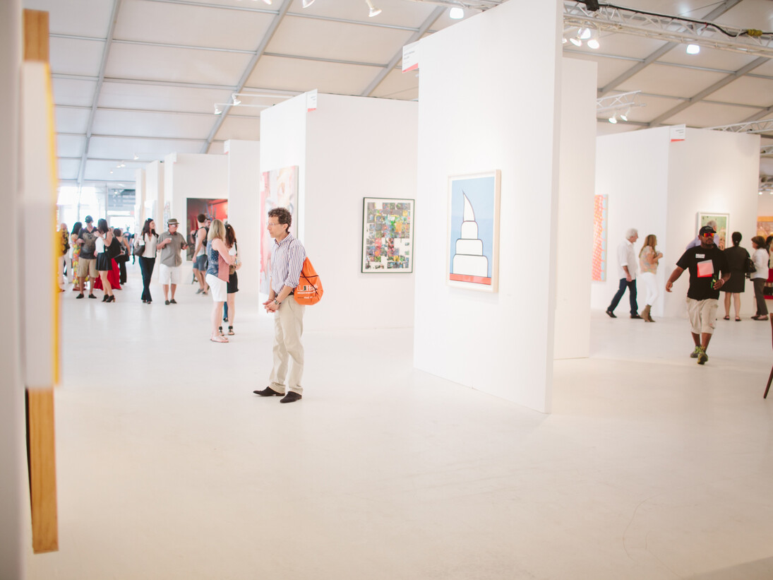 Installation view at Miami Project Art Fair 2013