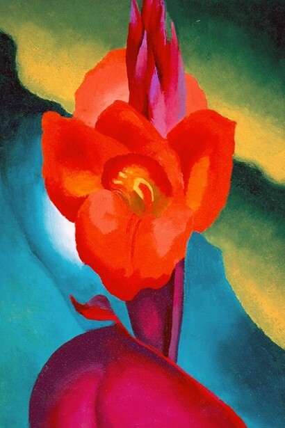 Georgia O'Keeffe, "Red Canna", 1919, High Museum of Art, Atlanta, Usa