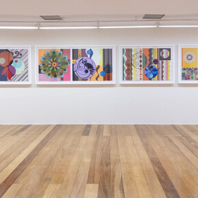 Beatriz Milhazes: engravings from the collection of the Pinacoteca de São Paulo, exhibition view. Courtesy of Pinacoteca 