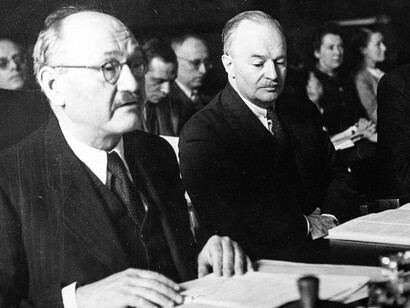 Andrija Štampar during a conference