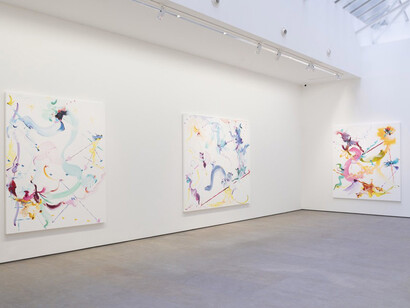 Fiona Rae. Courtesy of Nathalie Obadia Gallery