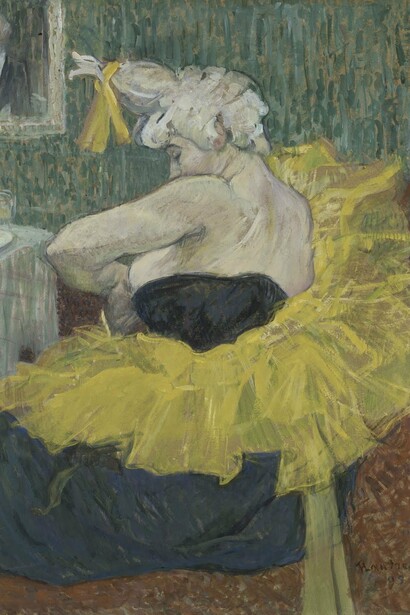 Henri de Toulouse-Lautrec. La Clownesse Cha-U-Kao. 1895