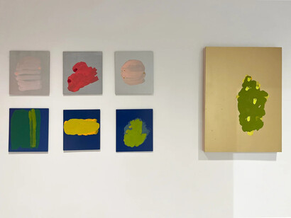 Laura Bidwa, Pocket, exhibition view. Courtesy of Kathryn Markel Fine Arts 
