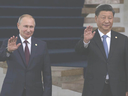 Vladimir Putin y Xi Jinping, presidentes de la Federación Rusa y la República Popular China