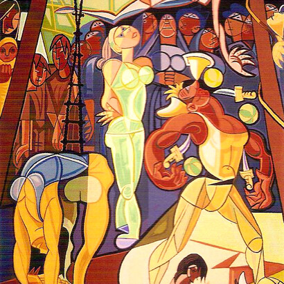 Tapeçarias. Pinturas de Almada Negreiros em Tapeçarias de Portalegre