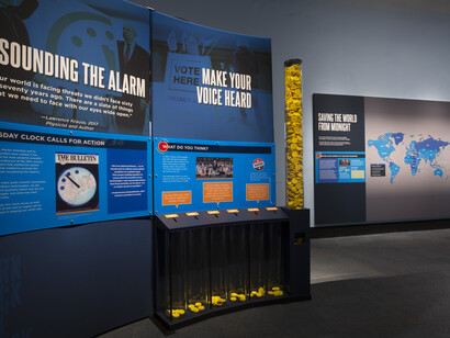 Turn Back the Clock, Exhibition view. Courtesy of Museum of Science and Industry