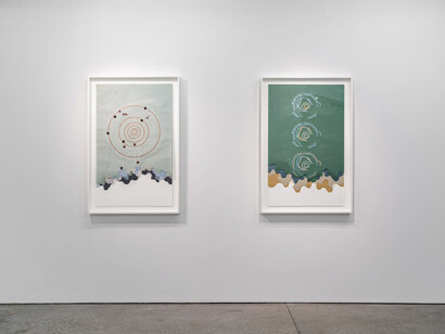 Tiffany Chung, traces, exhibition view. Courtesy of Ryan Lee Gallery