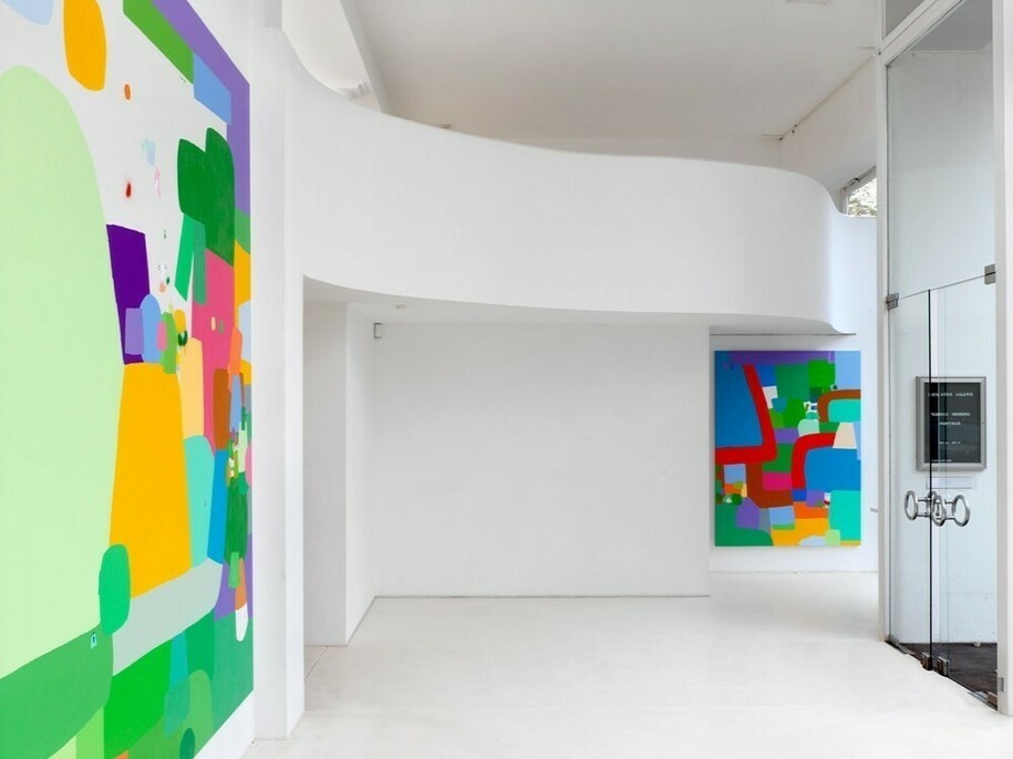 Federico Herrero, "Paintings" Installation view, Sies + Höke, Düsseldorf © Federico Herrero - Photo: Achim Kukulies, Düsseldorf. Courtesy of the artist and Sies + Höke, Düsseldorf