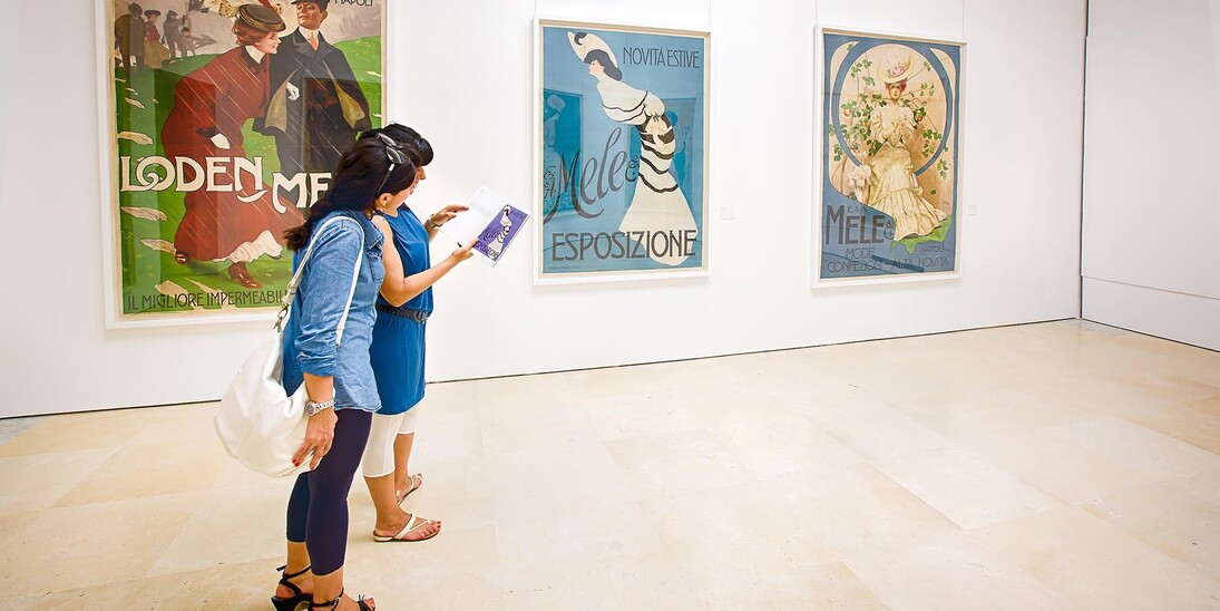 Manifesti Mele, Exhibition view. Courtesy of Museo di Capodimonte