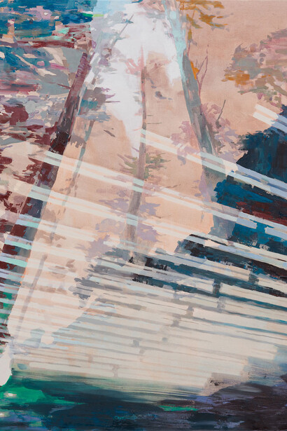 Michelle Jezierski, Under, 2013, Oil on canvas, 90 x 70 cm