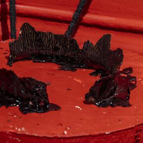 Marvin Touré, the blood is the water, exhibition view. Courtesy of Mattress Factory