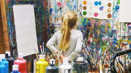 Arte y color: pintar es dejar una marca o una huella de lo que sucede en nuestro mundo interno