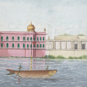 Lucknow from the Gomti (detail), 1821 and 1826. Courtesy of Yale Center for British Art
