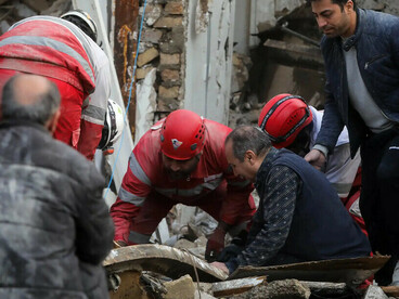 Attaque contre un quartier résidentiel de Téhéran, en Iran, mars 2026. Photo de Mohammadreza Abbasi pour Avash Media