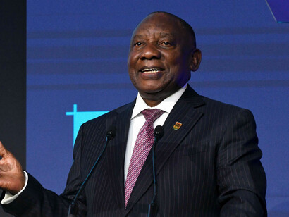 During the official announcement of South Africa's 2024 election results held at the National Results Operations Centre in Gauteng, President Ramaphosa emphasises the importance of the coalition government, which includes a diverse array of political parties, and the potential for substantial change in South Africa's governance