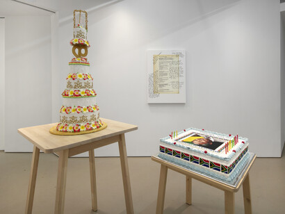 Meleko Mokgosi. Courtesy of Jack Shainman Gallery