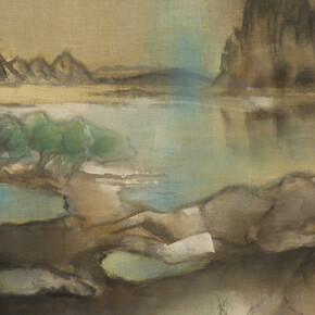 Leiko Ikemura, Tokaido, 2015. Courtesy of Lisson Gallery