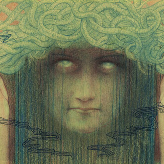 Jean Delville, Medusa, 1893. Courtesy of the Art Institute of Chicago