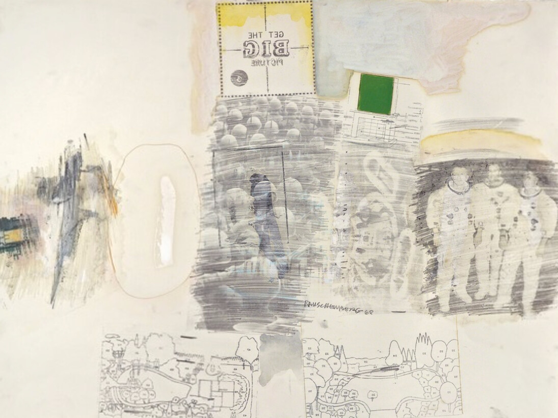 Robert Rauschenberg, Transfer Drawings from the 1950s and 1960s. Courtesy of Offer Waterman
