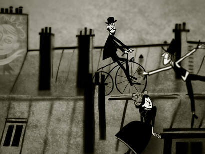 Gregoire Pont, Rooftop gymnopedie, 2009, Limited edition photographic print on aluminium dibond 1/30