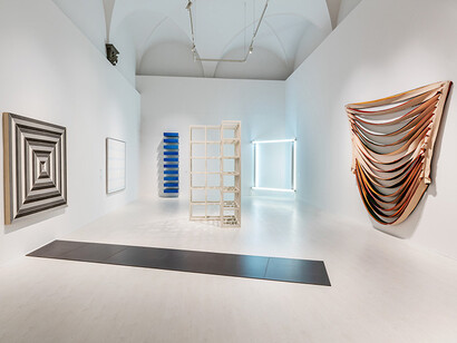 American art 1961-2001, foto dell'installazione. Cortesia della Fondazione Palazzo Strozzi