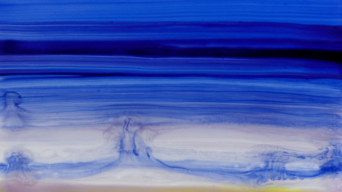 Sarah Trigg, Untitled (ultramarine 12) (detail), 2024. Courtesy of Gaa Gallery