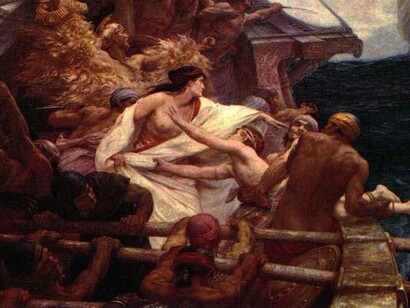 La toison, Herbert Draper, 1904