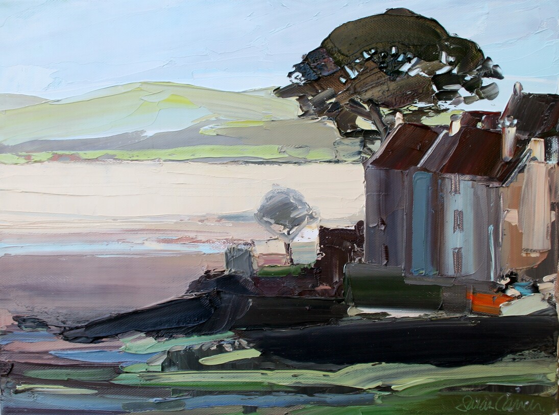  Buildings in Shadow, Borth Y Gest