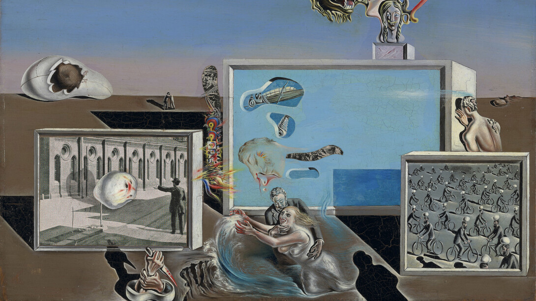 Salvador Dalí, Illumined pleasures (detail), 1929. Courtesy of Museo Thyssen-Bornemisza