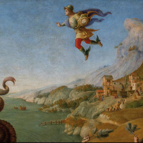 Piero di Cosimo, Andromeda liberata da Perseo, particolare, Firenze, Galleria degli Uffizi