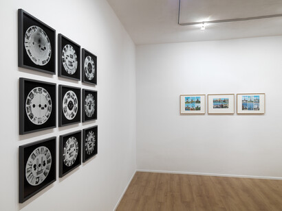 Joachim Schmid , Souvenirs installation view 5, courtesy P420