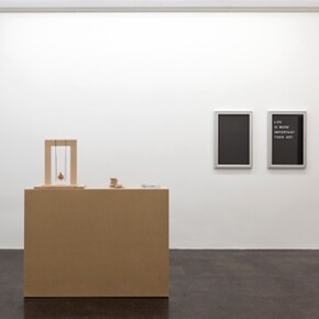 Il fait beau aujourd'hui, Exhibition view. Courtesy of Barbara Gross 
