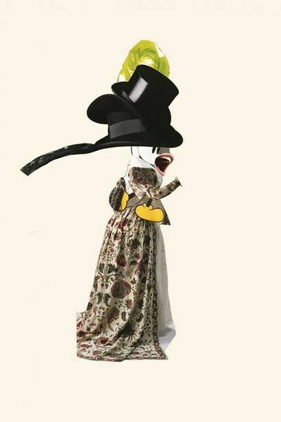 Marcia Kure, U12A#VII Andrew the first, 2013, Collage on Arches HP Watercolour Paper, 45.7 x 61 cm, 18 x 24 in