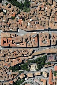 Veduta aerea di Perugia