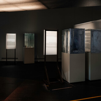 Dans les camps. Archéologie de l’enfermement, vue de l’exposition. Avec l’aimable autorisation du Laténium