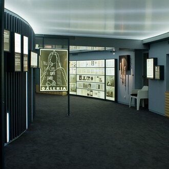 Jerzy Ludwiński archive, exhibition view. Courtesy of Wroclaw Contemporary Museum